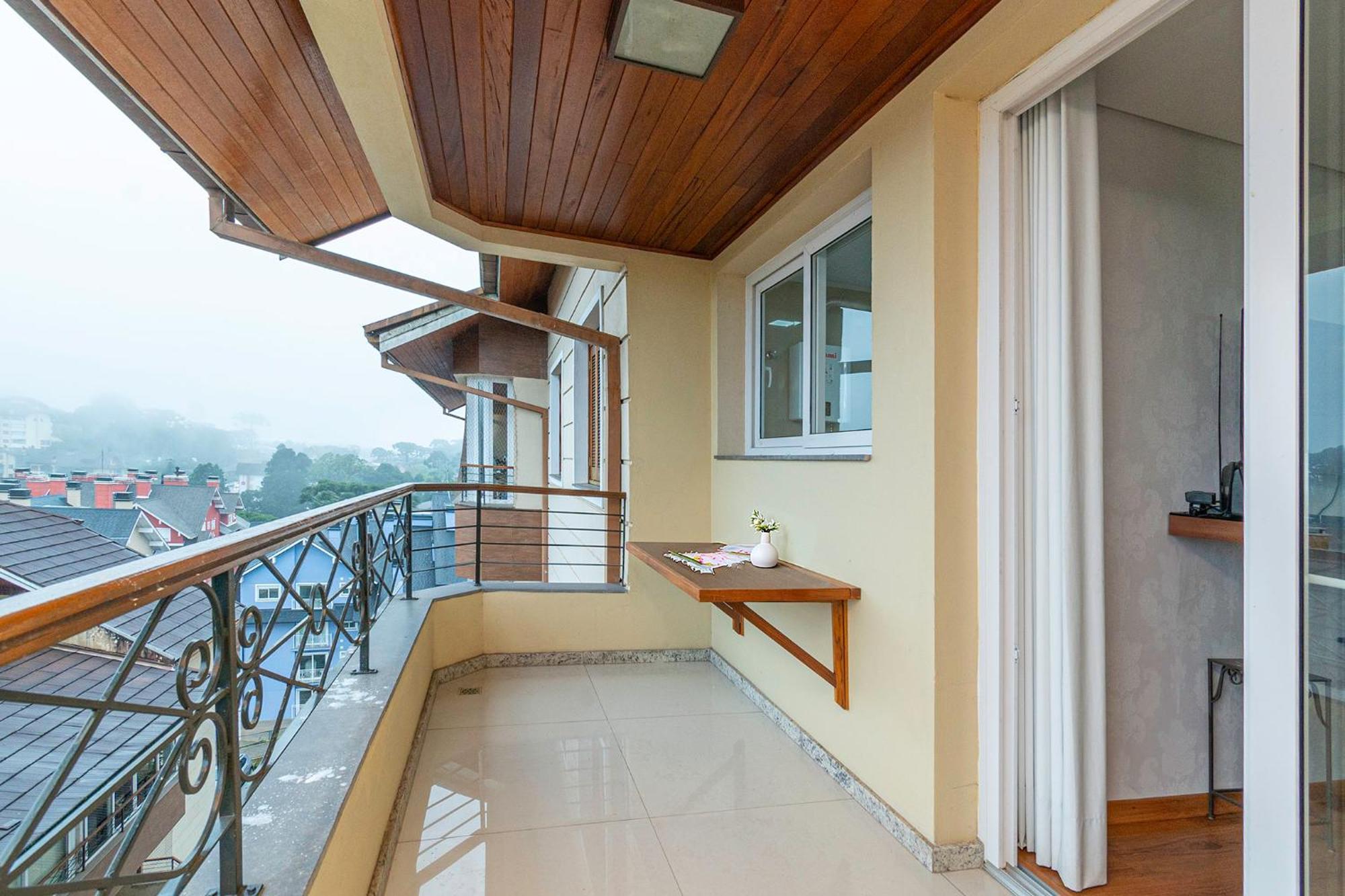 Apartament 2D No Centro De Gramado, A 500M Da Rua Coberta Zewnętrze zdjęcie